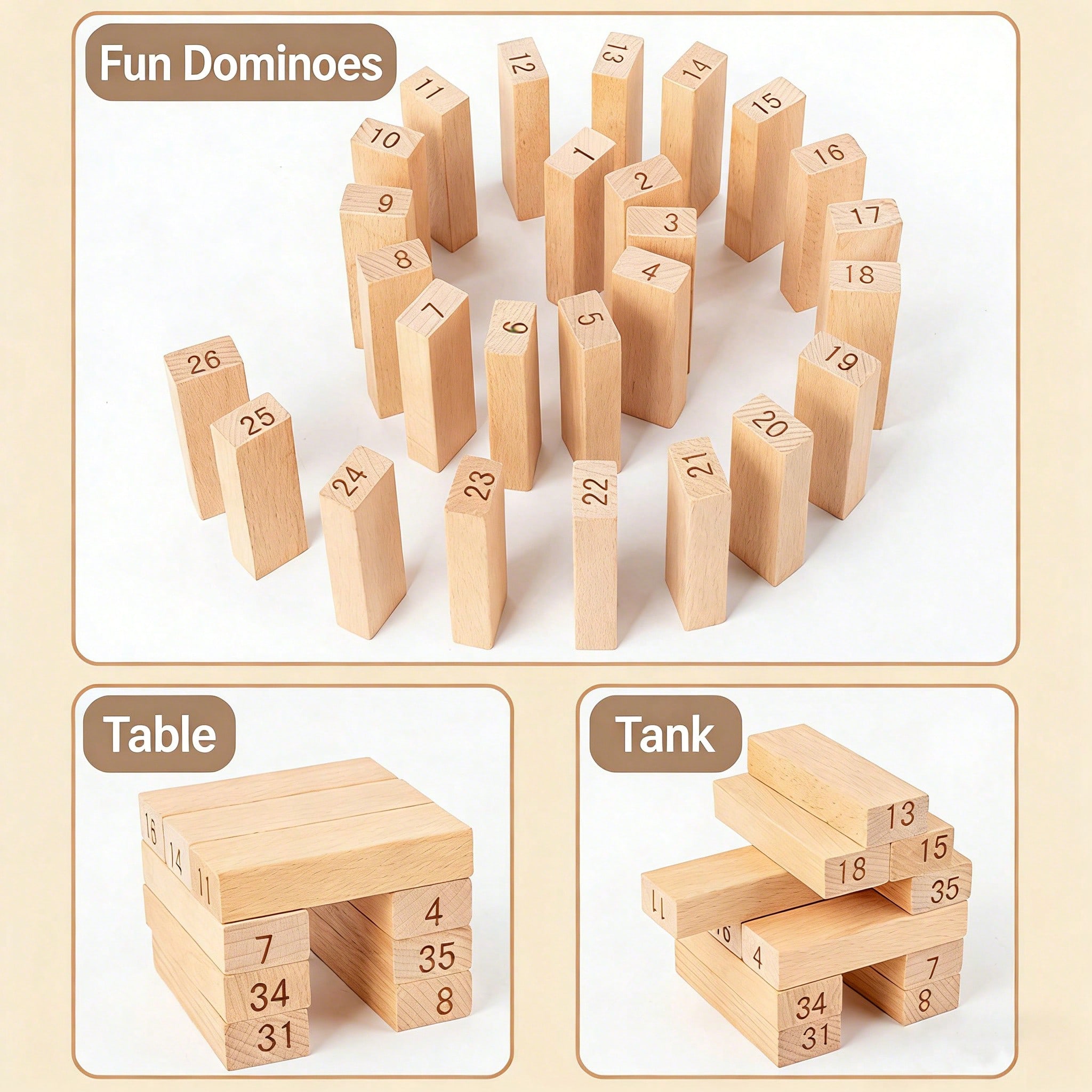 Gioco di costruzione e equilib - Kids Education Number recensione e prezzo
