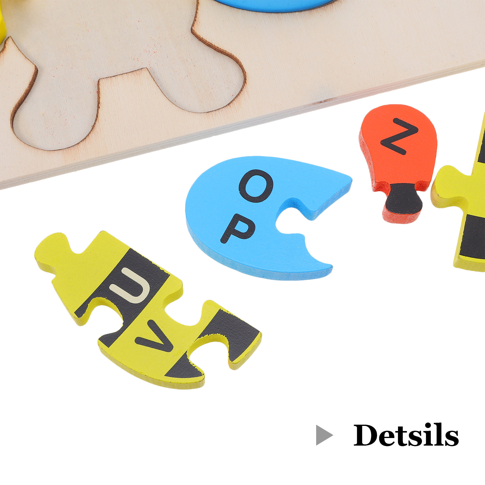 1 set di puzzle in legno con l - Abc Kids Early Education recensione e prezzo