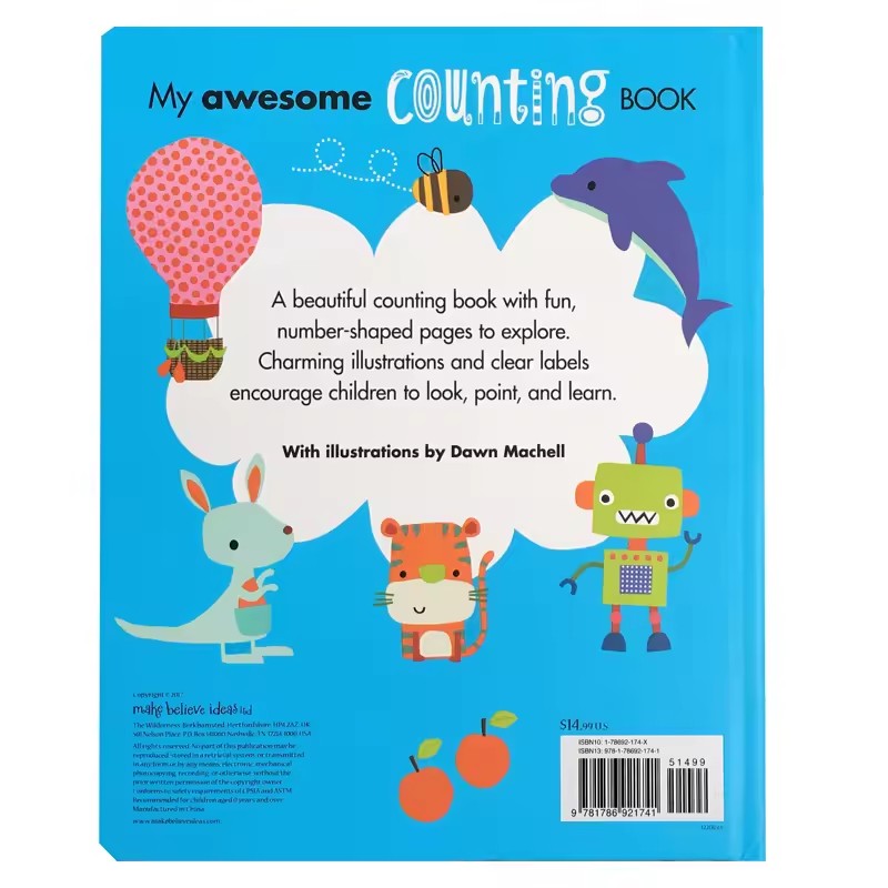 Il mio fantastico libro per im - Kids Education Number recensione e prezzo
