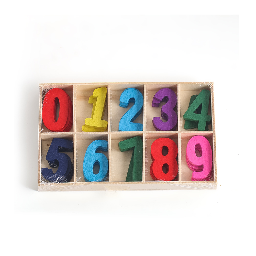 Numeri in legno Artigianato in - Kids Education Name recensione e prezzo