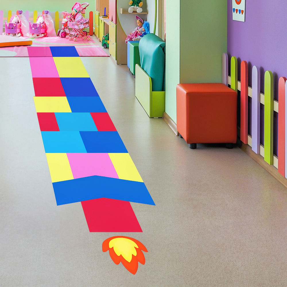 Adesivo da parete a tema razzo - Kids Education Activities recensione e prezzo